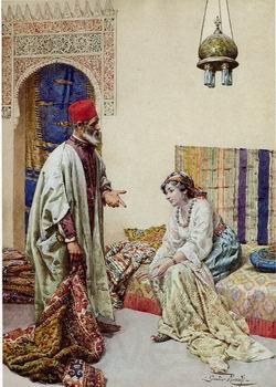 unknow artist Arab or Arabic people and life. Orientalism oil paintings 573 Germany oil painting art